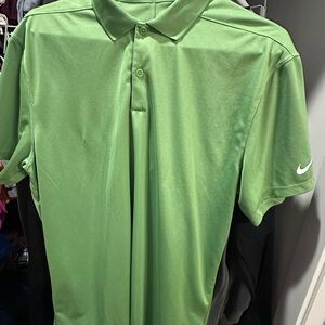 Nike Men’s Light Green Dri-FIT Polo Shirt